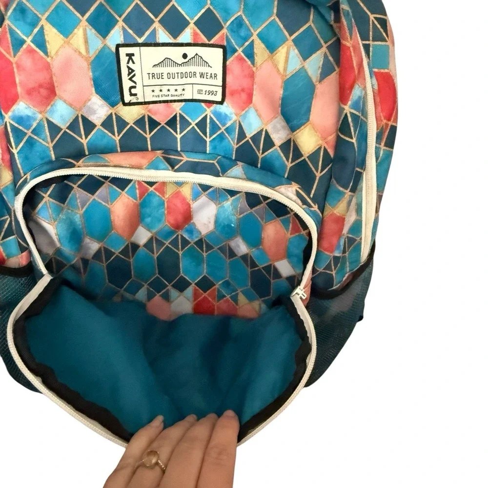 Kavu Outdoor Stained Glass School Backpack‎ Travel Outdoors Hiking
